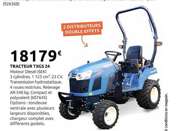TRACTEUR TXGS 24