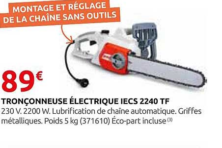 TRONÇONNEUSE ÉLECTRIQUE IECS 2240 TF