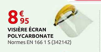 VISIERE ÉCRAN POLYCARBONATE