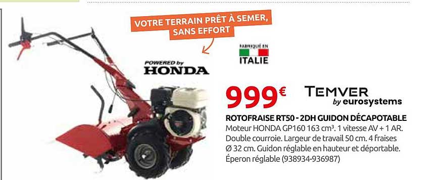 VOTRE TERRAIN PRÊT À SEMER, SANS EFFORT