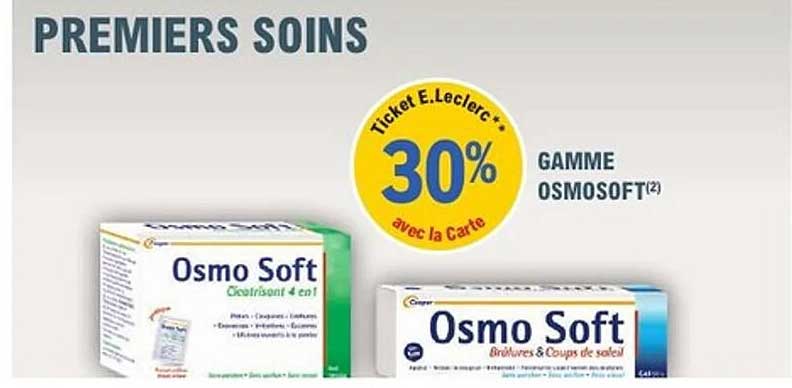 30% avec la Carte sur la gamme Osmo Soft
