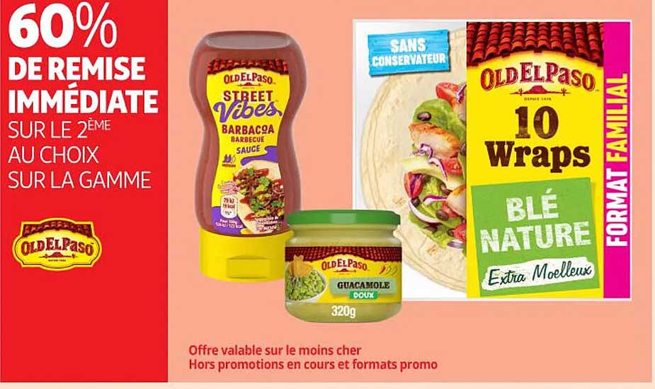 60% DE REMISE IMMEDIATE SUR LE 2ÈME AU CHOIX SUR LA GAMME