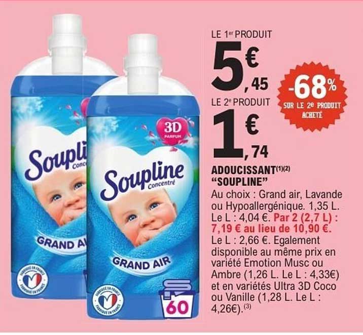 ADOUCISSANT "SOUPLINE"