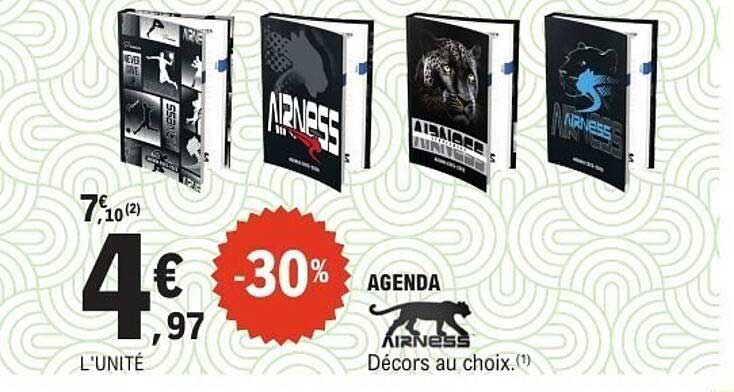 AGENDA AIRNESS Décors au choix