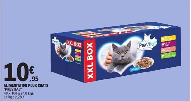 ALIMENTATION POUR CHATS "PREVITAL"