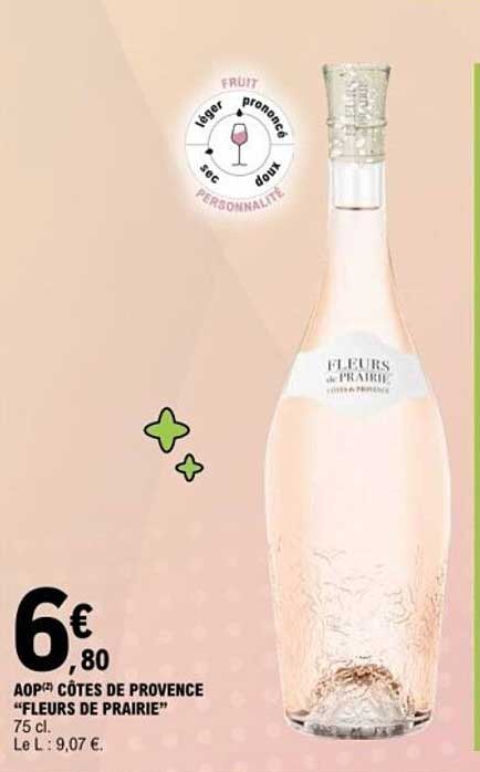 AOP CÔTES DE PROVENCE 'FLEURS DE PRAIRIE'