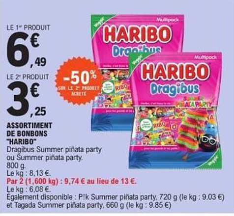 ASSORTIMENT DE BONBONS 'HARIBO'
