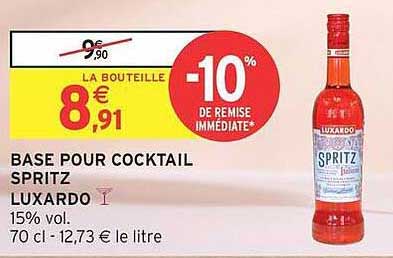 BASE POUR COCKTAIL SPRITZ LUXARDO