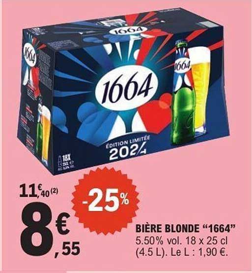 BIÈRE BLONDE "1664"
