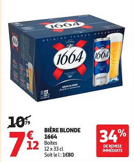 BIÈRE BLONDE 1664