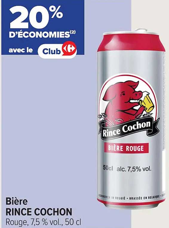 Bière Rince Cochon Rouge