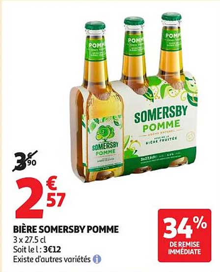 BIÈRE SOMERSBY POMME
