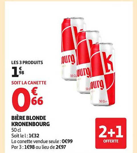 BIRE BLONDE KRONENBOURG