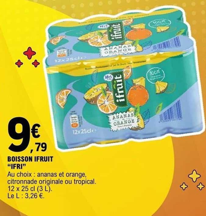 BOISSON IFRUIT "IFRI"