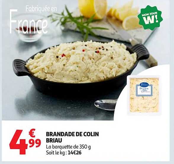 BRANDADE DE COLIN BRIAU