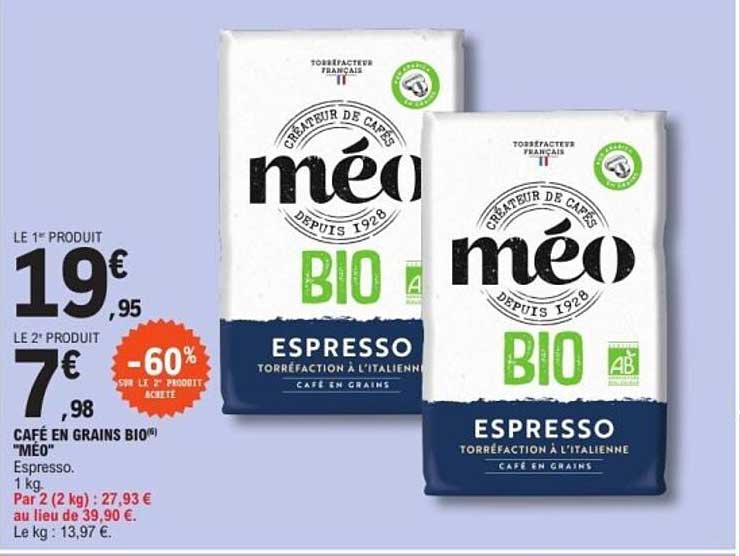 Café en Grains BIO "Méo"