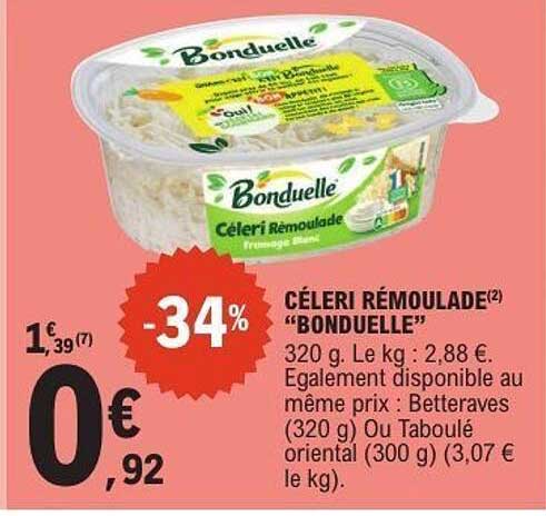CÉLERI RÉMOULADE "BONDUELLE"