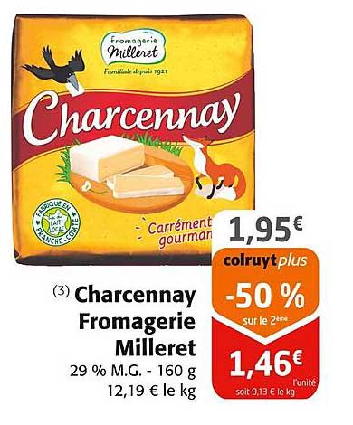 Charcennay Fromagerie Milleret