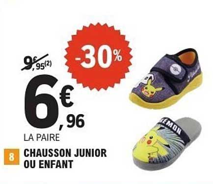 CHAUSSON JUNIOR OU ENFANT
