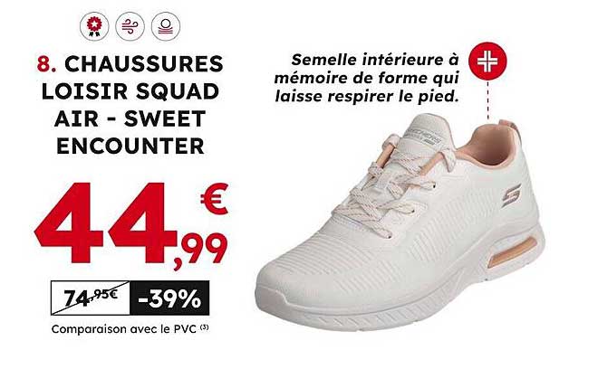 CHAUSSURES LOISIR SQUAD AIR - SWEET ENCOUNTER