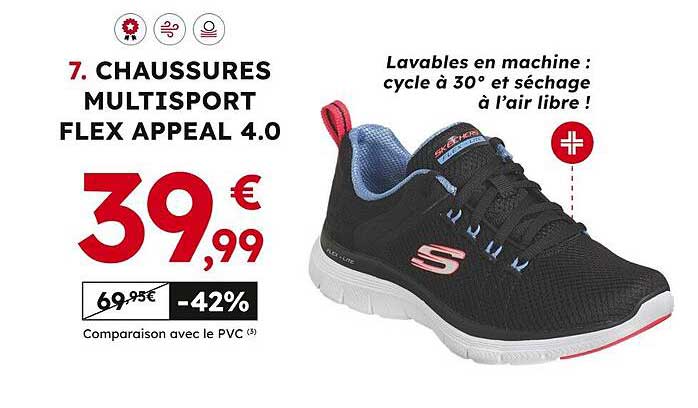 CHAUSSURES MULTISPORT FLEX APPEAL 4.0