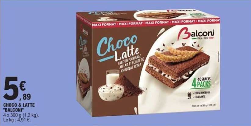 CHOC & LATTE "BALCONI"