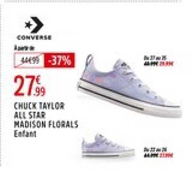 CHUCK TAYLOR ALL STAR MADISON FLORALS