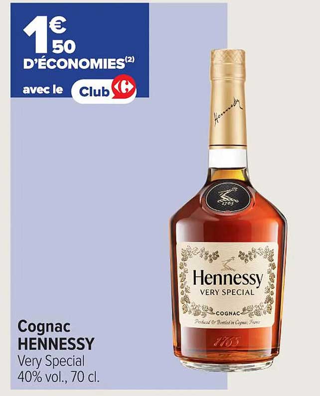 Cognac HENNESSY Very Special 40% vol., 70 cl