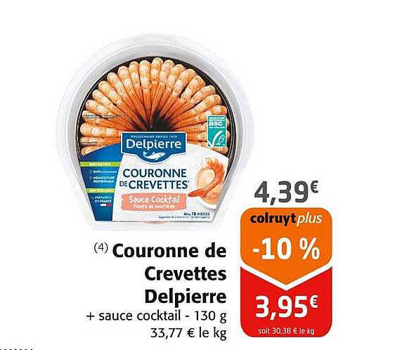 Couronne de Crevettes Delpierre