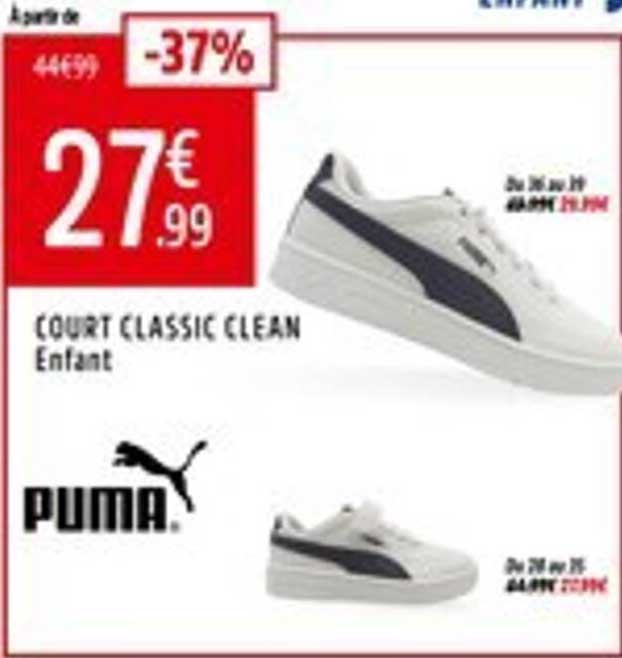 COURT CLASSIC CLEAN Enfant