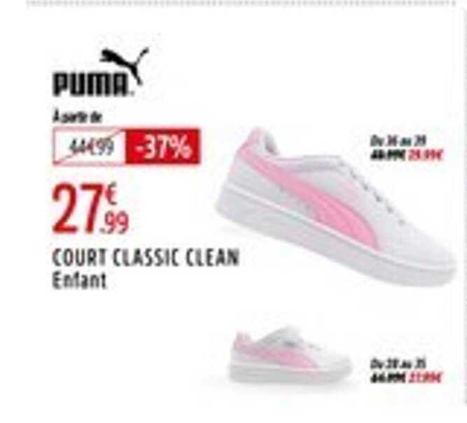 COURT CLASSIC CLEAN Enfant