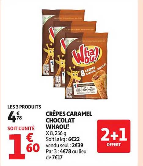 CRÊPES CARAMEL CHOCOLAT WHAO!