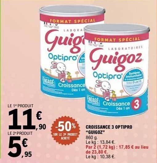 CROISSANCE 3 OPTIPRO “GUIGOZ”