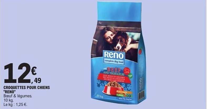 CROQUETTES POUR CHIENS "RENO"