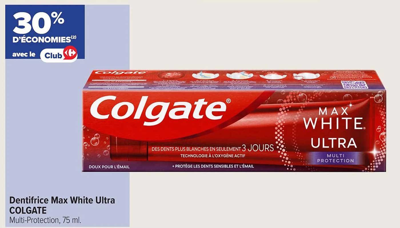 Dentifrice Max White Ultra COLGATE