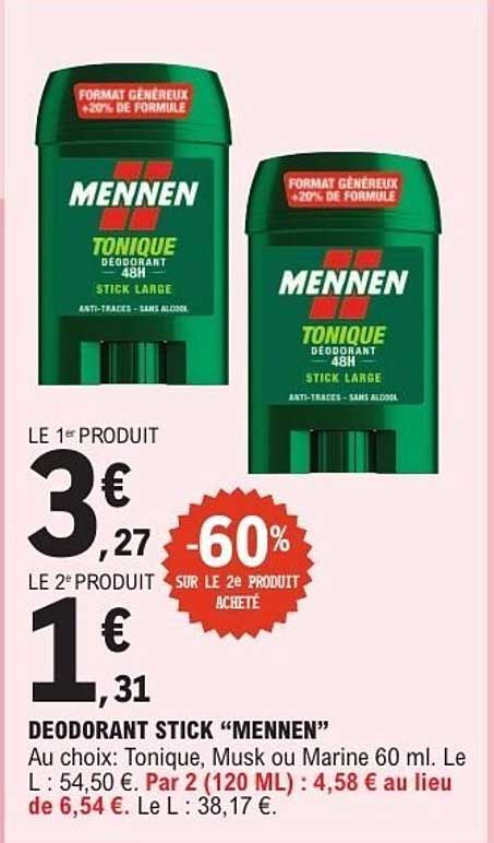 DEODORANT STICK “MENNEN”
