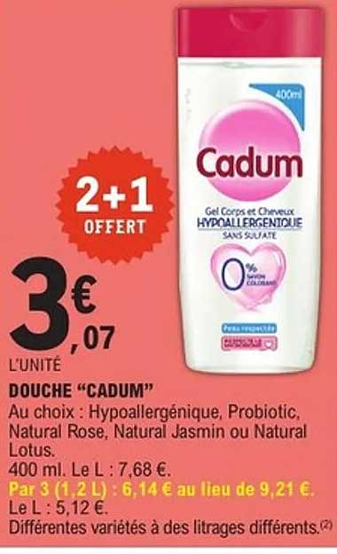 DOUCHE “CADUM”
