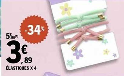 ÉLASTIQUES X 4