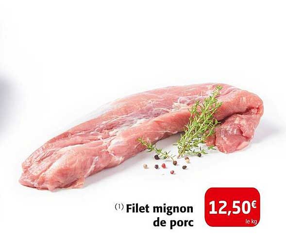 Filet mignon de porc