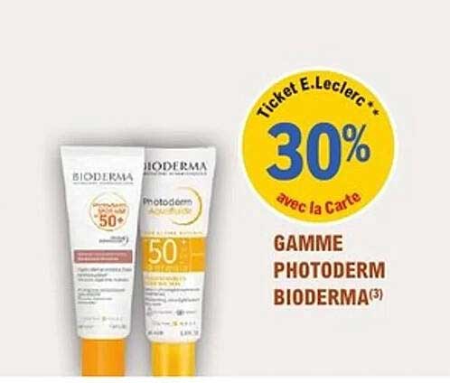 GAMME PHOTODERM BIODERMA