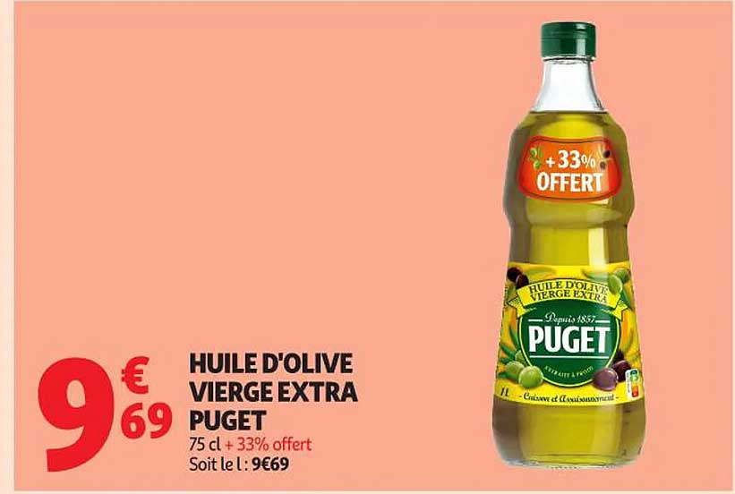 HUILE D'OLIVE VIERGE EXTRA PUGET