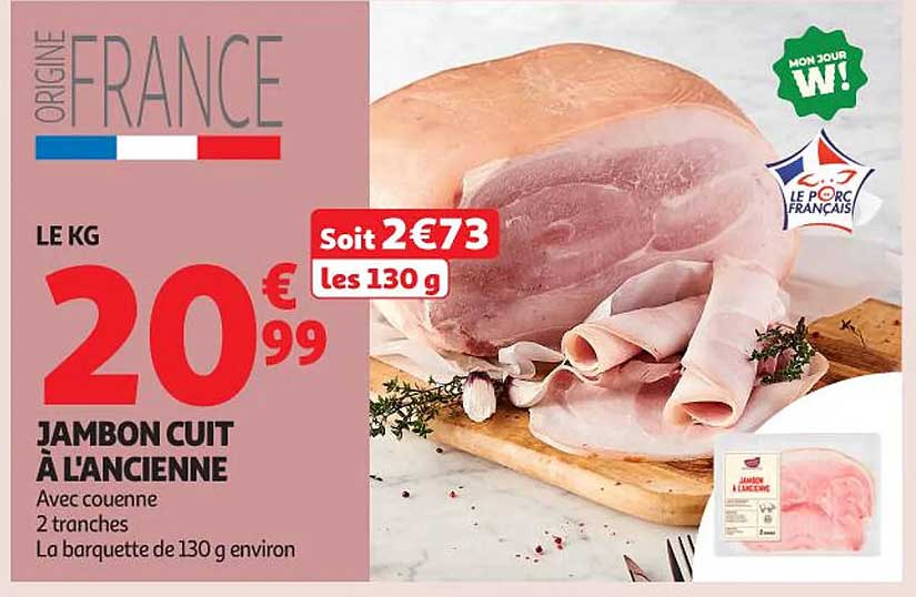 JAMBON CUIT À L'ANCIENNE