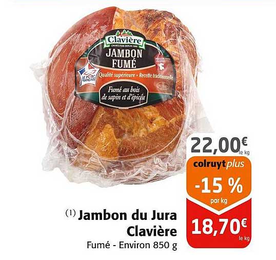 Jambon du Jura Clavière