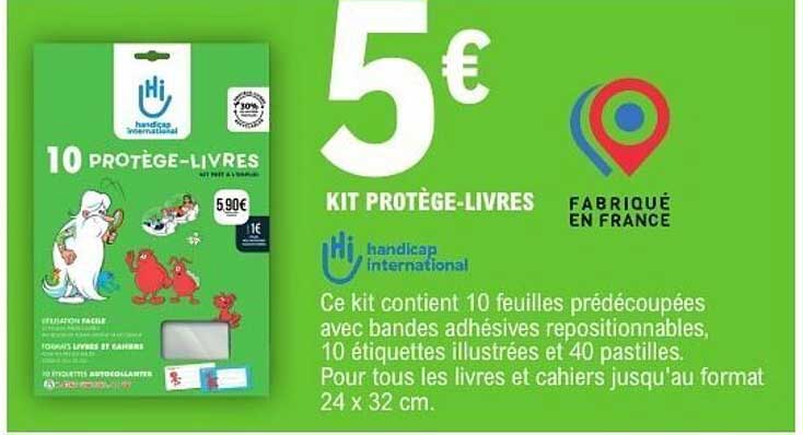 KIT PROTÈGE-LIVRES