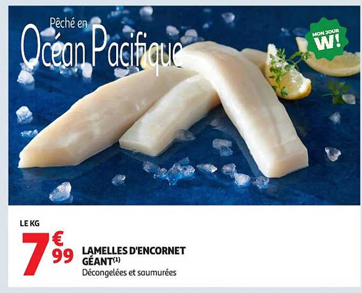 LAMELLES D'ENCORNET GÉANT