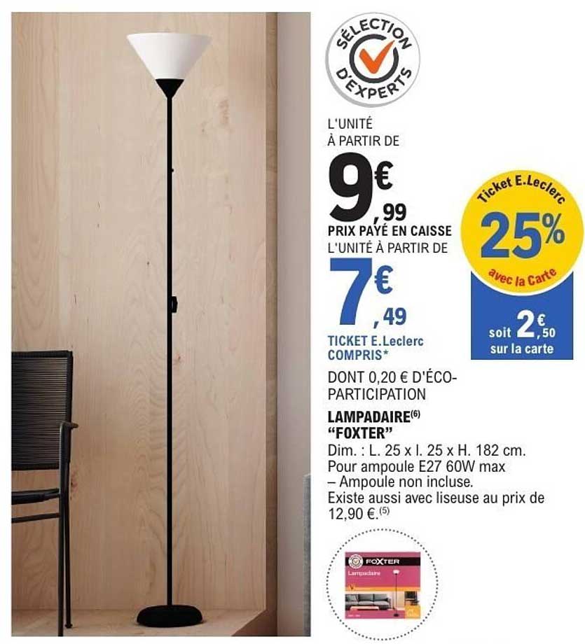 Lampadaire "Foxtar"