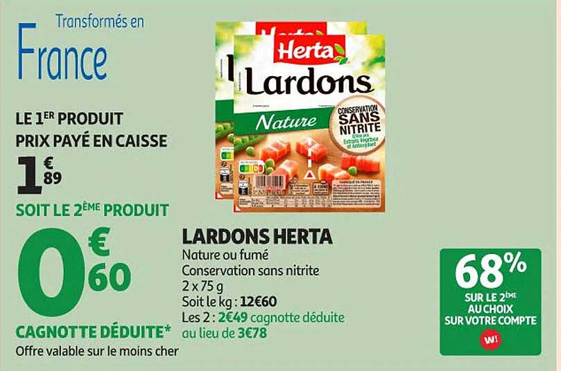 LARDONS HERTA