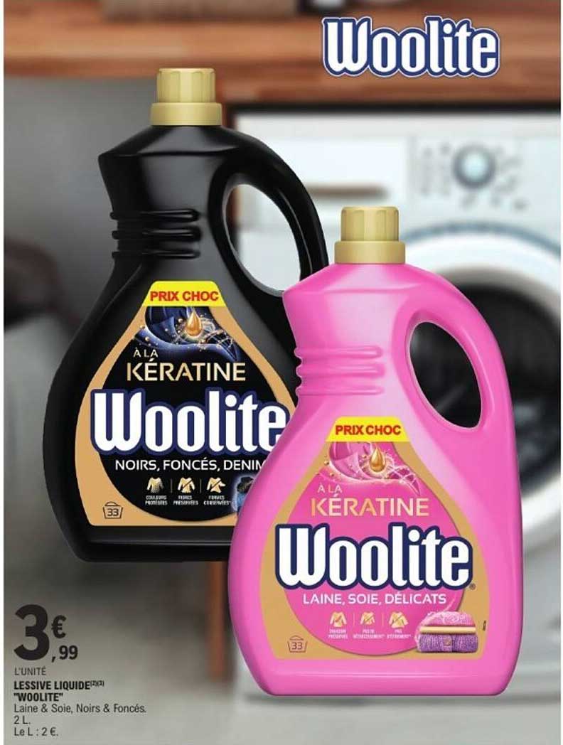 LESSIVE LIQUIDE "WOOLITE"