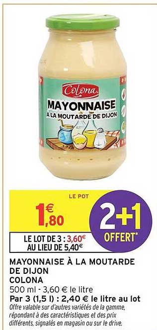 MAYONNAISE À LA MOUTARDE DE DIJON