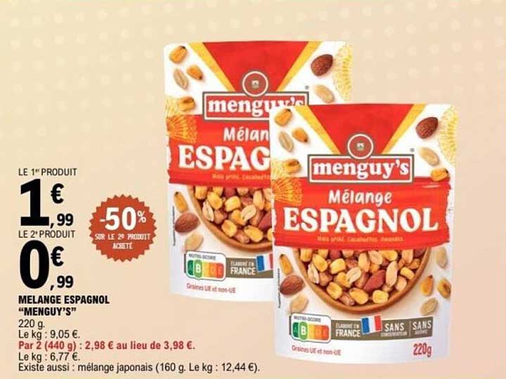 Mélange Espagnol "MENGUY'S" 220 g